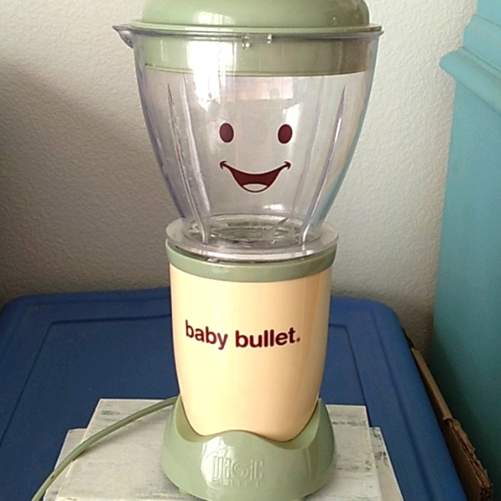 COPY - Magic Baby Bullet Blender & 8 replacement Date Dial Storage Cups Contain…